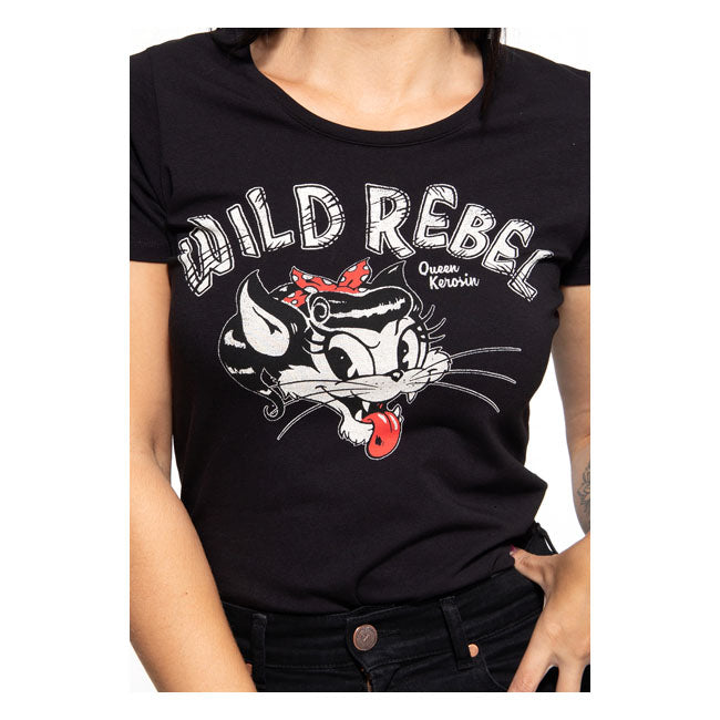 Königin Kerosin Wild Rebel T-Shirt