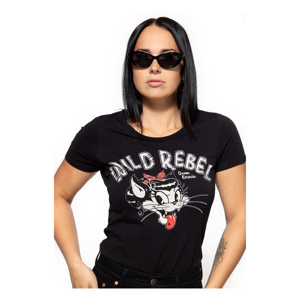 Königin Kerosin Wild Rebel T-Shirt