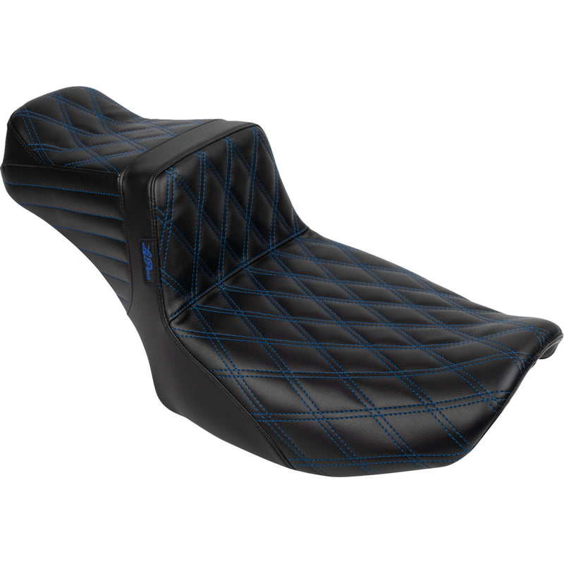 Le Pera Tailwhip 2-Up Daddy Long Legs Extended Seat für Harley