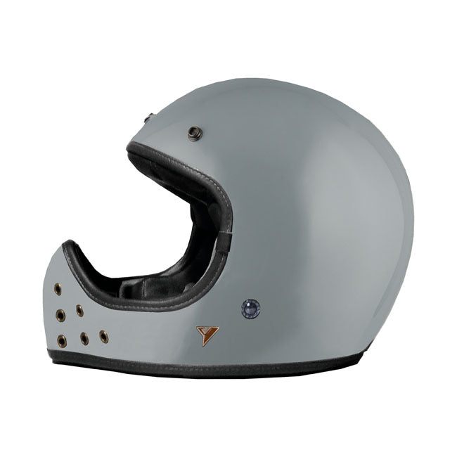 By City The Rock Retro Motocross Motorradhelm