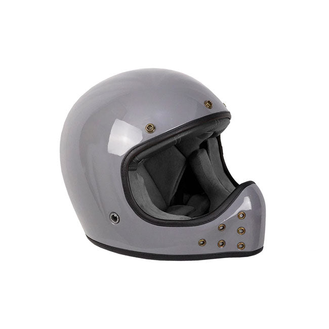 By City The Rock Retro Motocross Motorradhelm