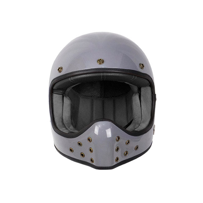 By City The Rock Retro Motocross Motorradhelm