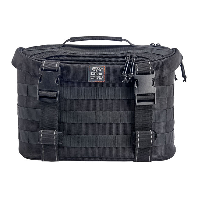 Biltwell EXFIL-18 Universal-Motorrad-Satteltaschen-Set zum Überwerfen