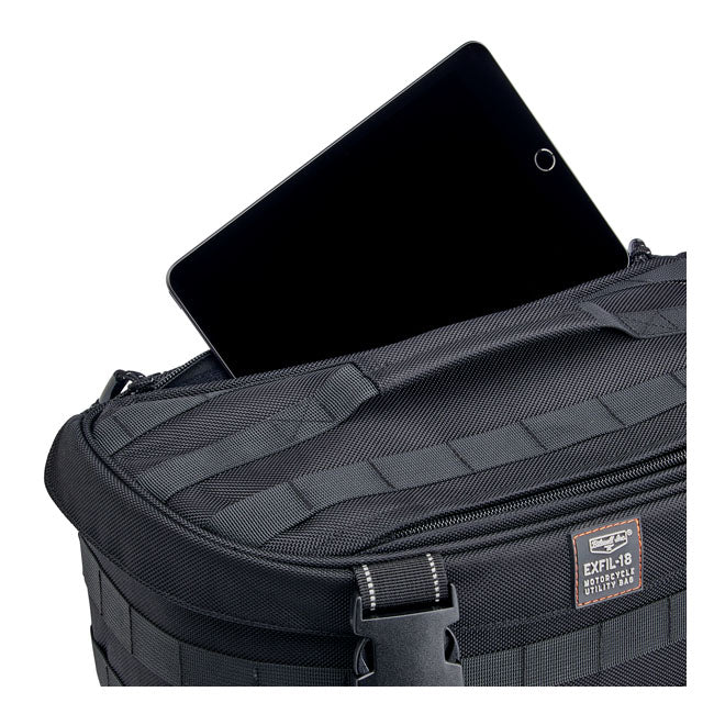 Biltwell EXFIL-18 Universal-Motorrad-Satteltaschen-Set zum Überwerfen