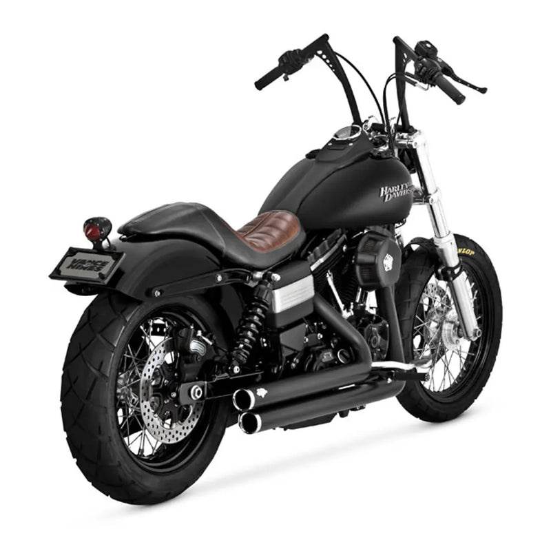 Vance & Hines Bigshots Staggered Auspuff für Harley