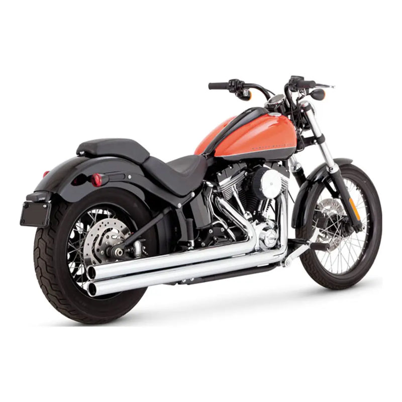 Vance & Hines Bigshots Langer Auspuff Chrom für Harley