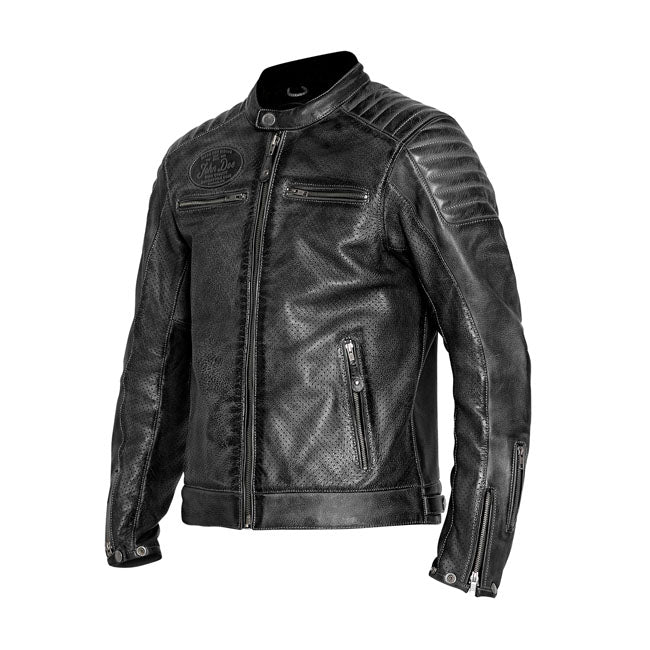 John Doe Sturm Leder Motorradjacke