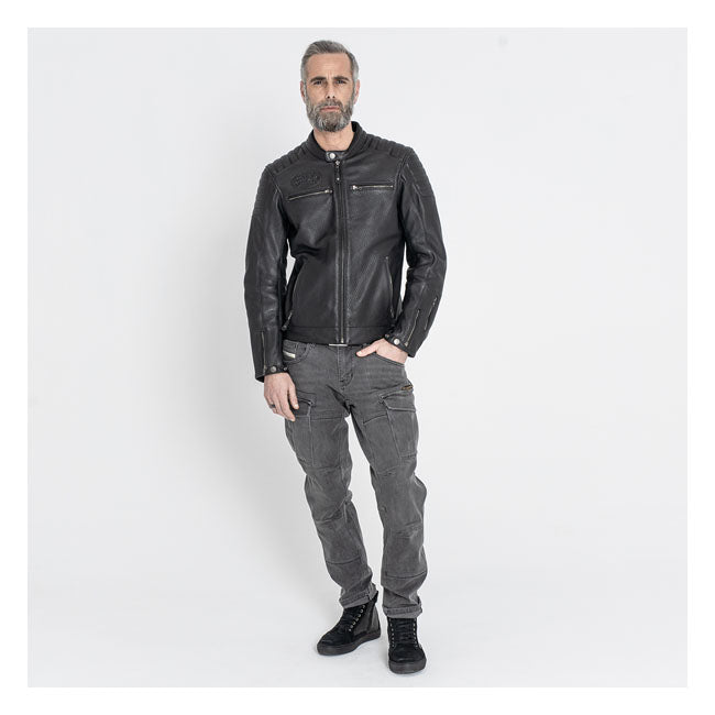 John Doe Sturm Leder Motorradjacke