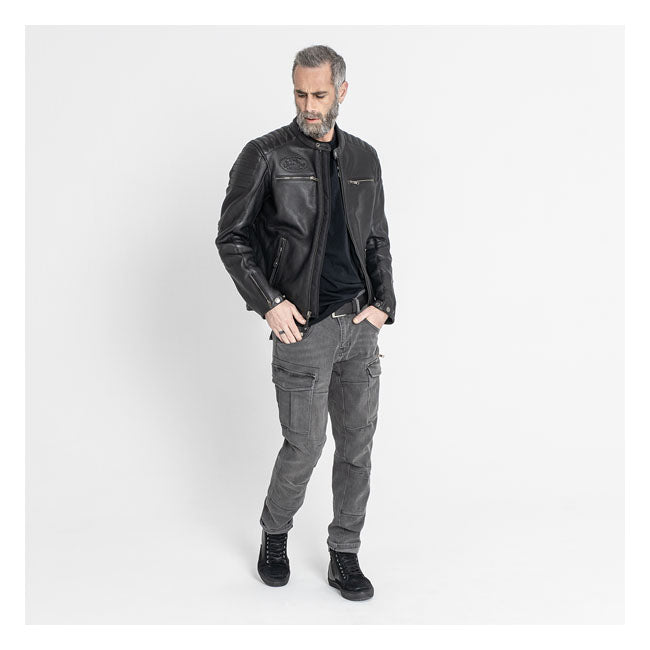 John Doe Sturm Leder Motorradjacke