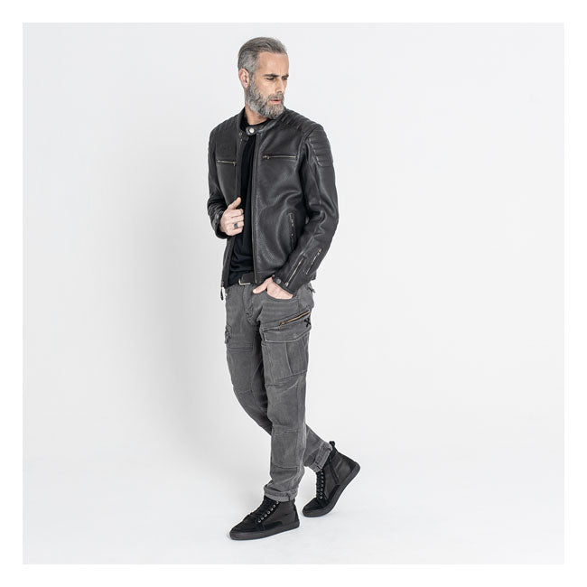 John Doe Sturm Leder Motorradjacke