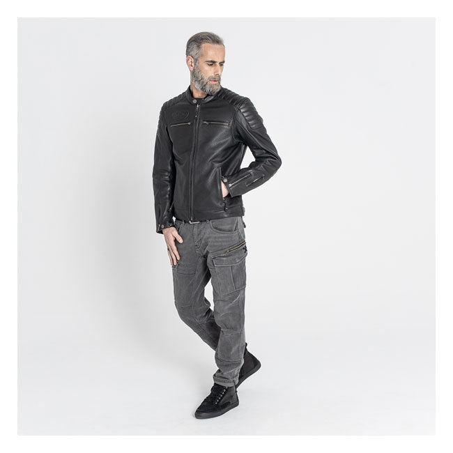 John Doe Sturm Leder Motorradjacke