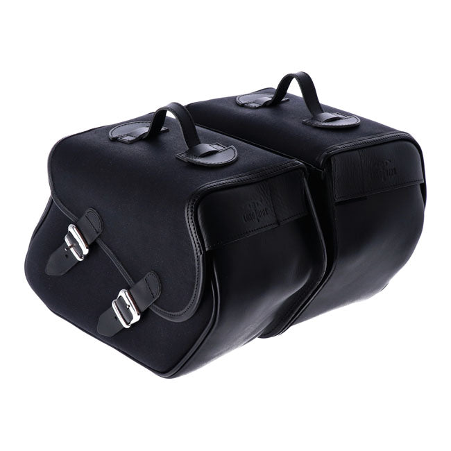Longride Heritage 23L Click-On Motorrad-Satteltaschen-Set