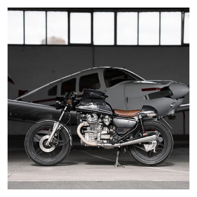 Longride Heritage gewachste Motorrad-Tankrucksack