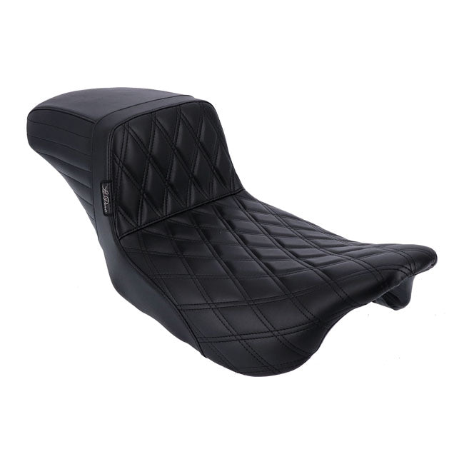 Le Pera KickFlip Solo Daddy Long Legs Verlängerter Sitz für Harley