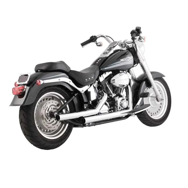 Vance & Hines Straightshots Auspuff Chrom für Harley