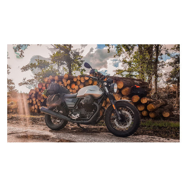 Longride Mini Patriot Roll Top 12L Universal-Motorrad-Satteltasche