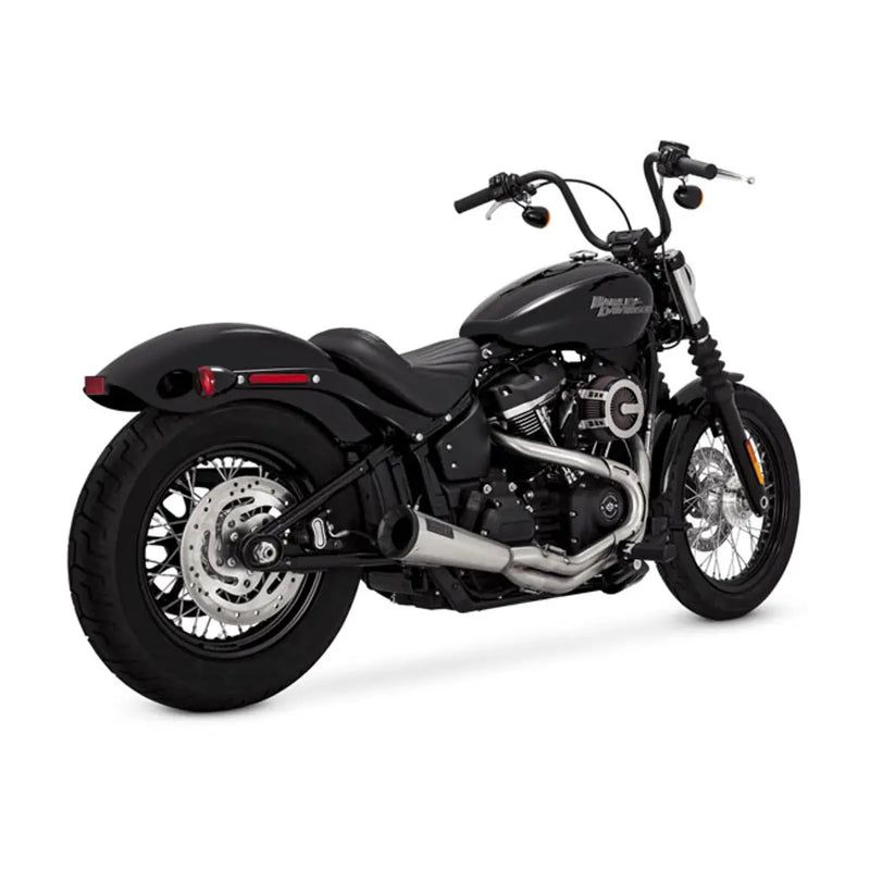 Vance & Hines 2-into-1 Edelstahl-Upsweep-Auspuff für Harley