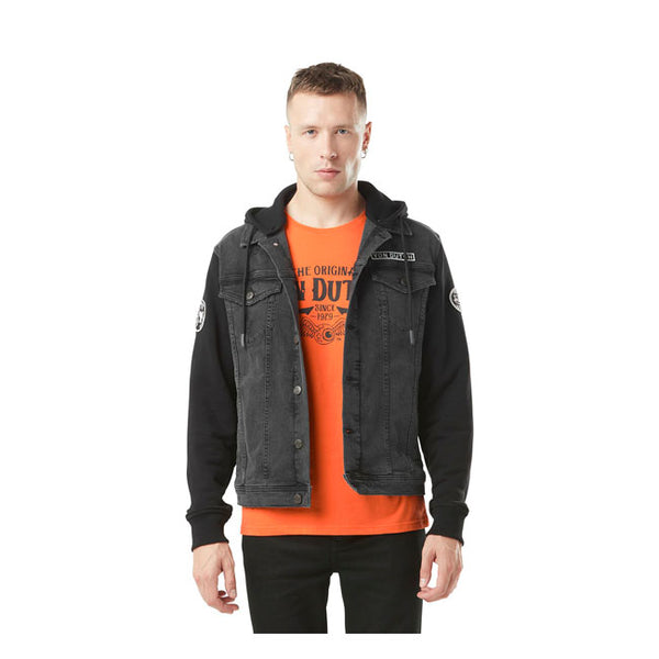 Von Dutch Schwarze Denim-Jacke