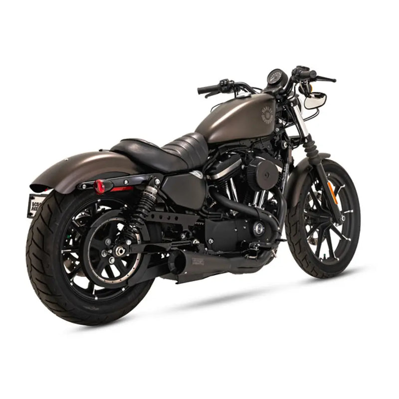 Vance & Hines 2-into-1 Edelstahl-Upsweep-Auspuff für Harley