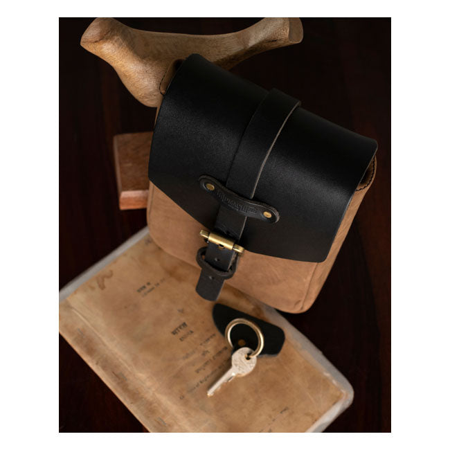 Trip Machine Vintage Leder 1,3 l Motorrad-Tankrucksack