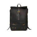 Trip Machine Vintage Leder 15L Motorrad-Satteltasche / Rucksack