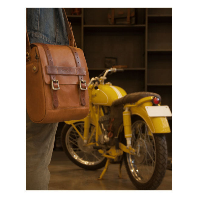 Trip Machine Vintage Leder 4,4 l Motorrad-Tank-/Hecktasche