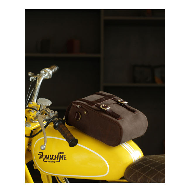 Trip Machine Vintage Leder 4,4 l Motorrad-Tank-/Hecktasche