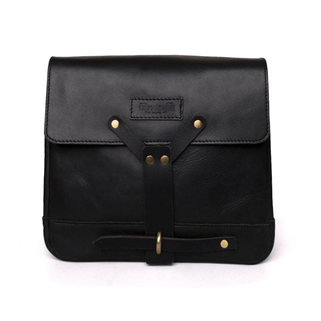 Trip Machine Vintage Leder Motorrad Kuriertasche