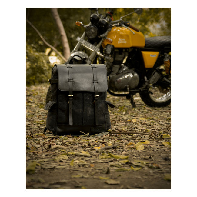 Trip Machine Vintage Rambler Motorrad-Satteltasche / Rucksack