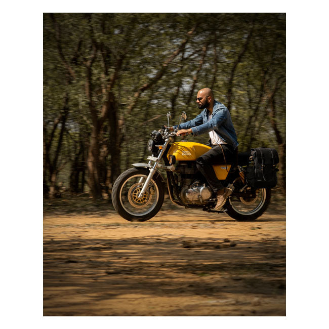 Trip Machine Vintage Rambler Motorrad-Satteltasche / Rucksack