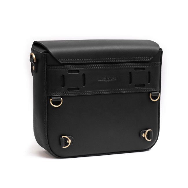 Trip Machine Classic Motorrad-Satteltasche aus Leder