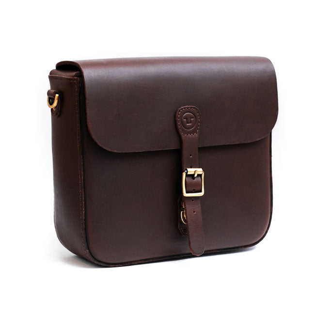 Trip Machine Classic Motorrad-Satteltasche aus Leder
