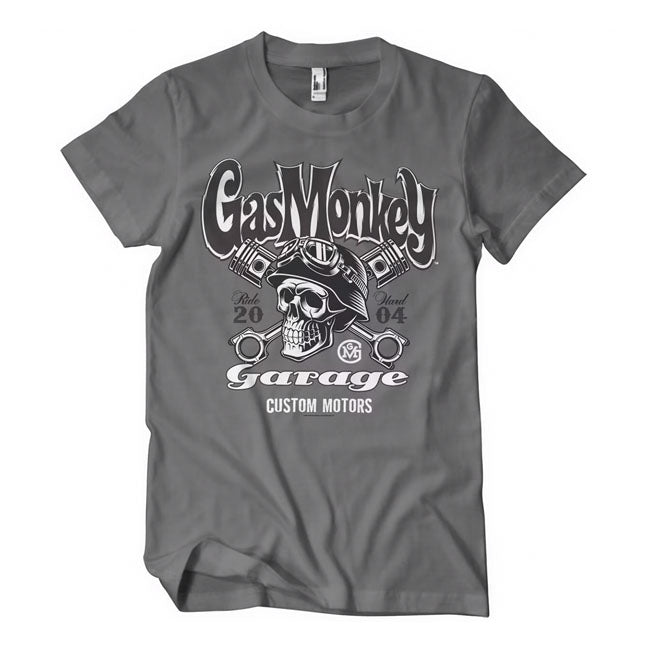 Gas Monkey Garage Custom Motors Totenkopf T-Shirt