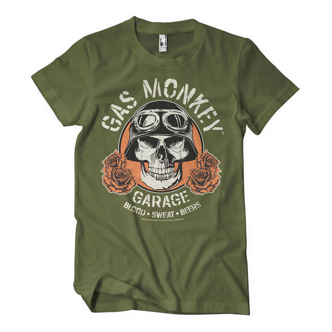 Gas Monkey Garage Totenkopf T-Shirt
