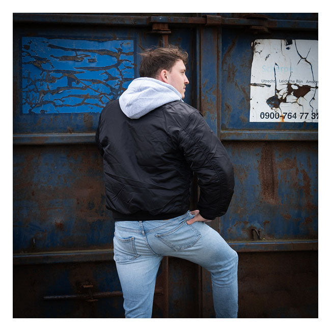 MA-1 Bomber Flight Jacke mit Kapuze