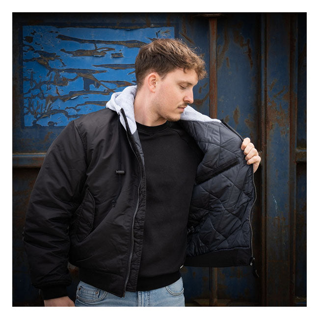 MA-1 Bomber Flight Jacke mit Kapuze