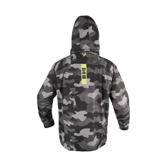 By City Militärische Regenjacke