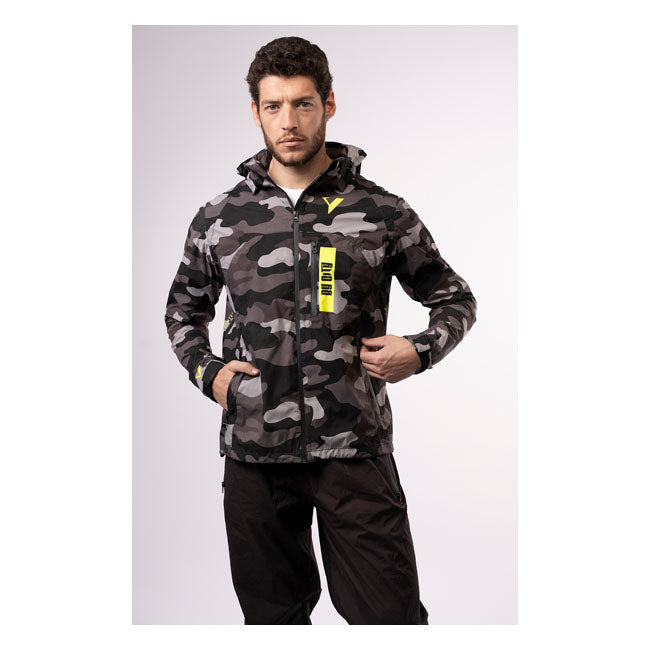 By City Militärische Regenjacke