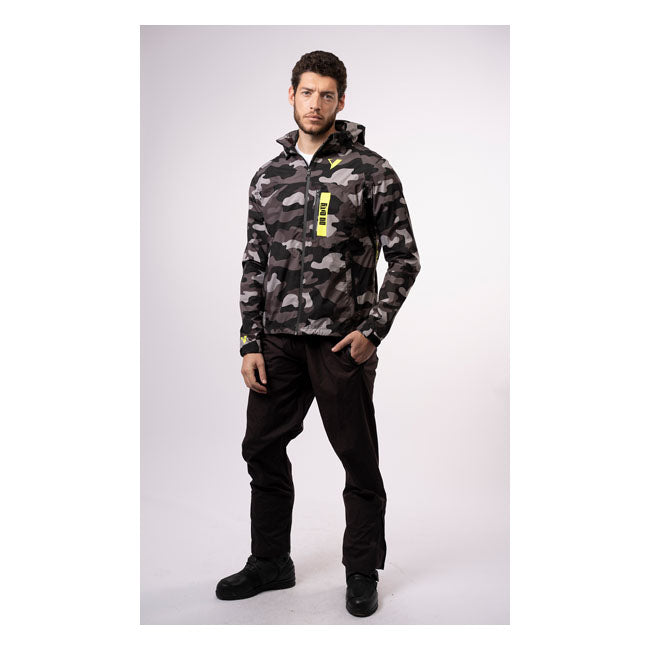 By City Militärische Regenjacke