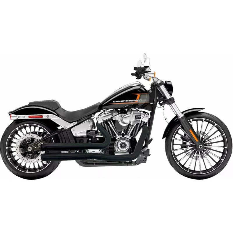 Bassani Pro Street Turn Out Auspuffanlage für Harley