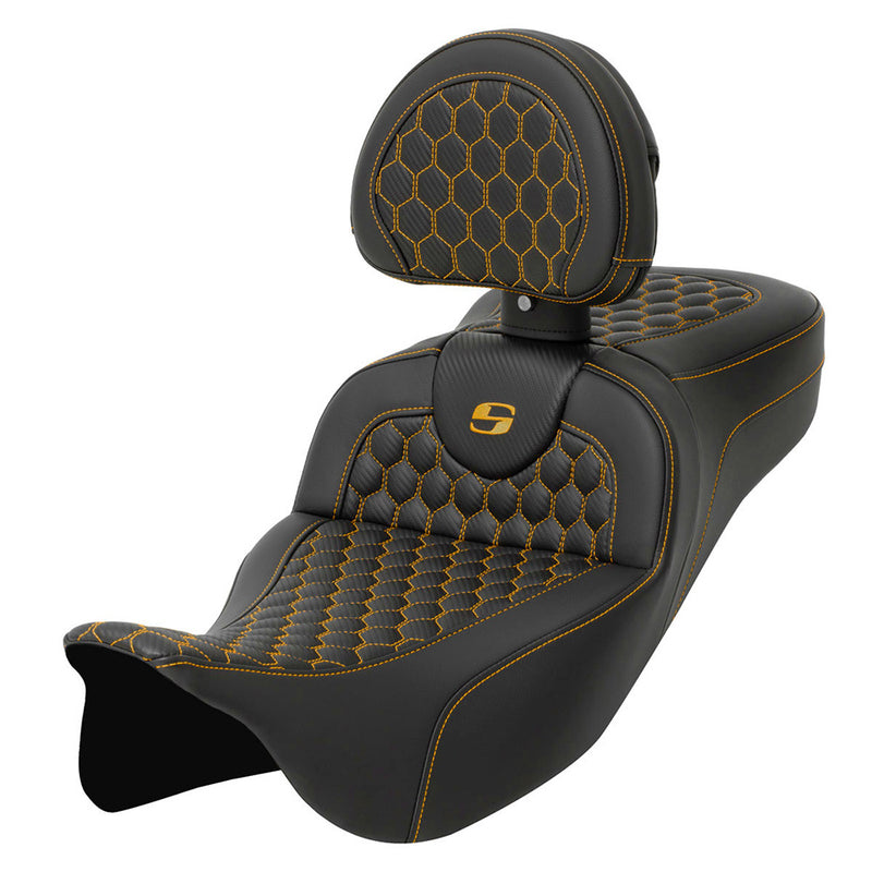 Saddlemen Roadsofa Extended Reach Wabensitz für Harley