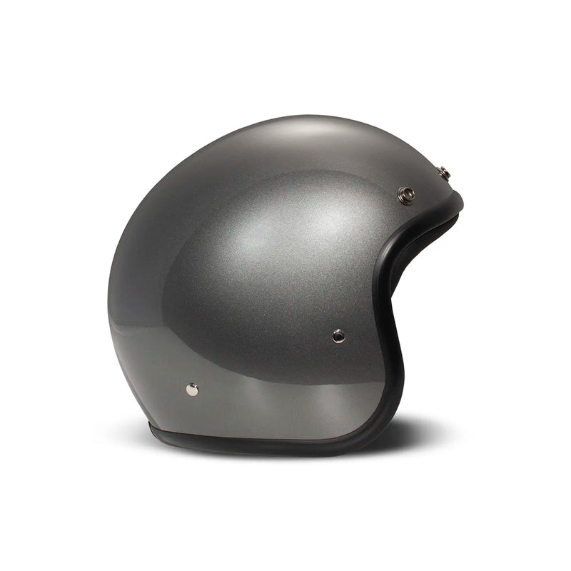 DMD Offener Retro-Metallic-Motorradhelm