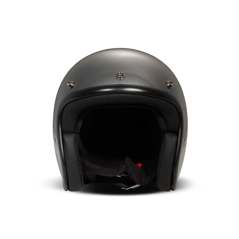 DMD Offener Retro-Metallic-Motorradhelm
