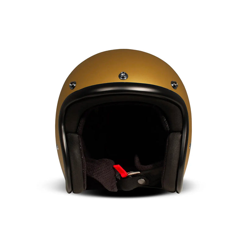 DMD Offener Retro-Metallic-Motorradhelm