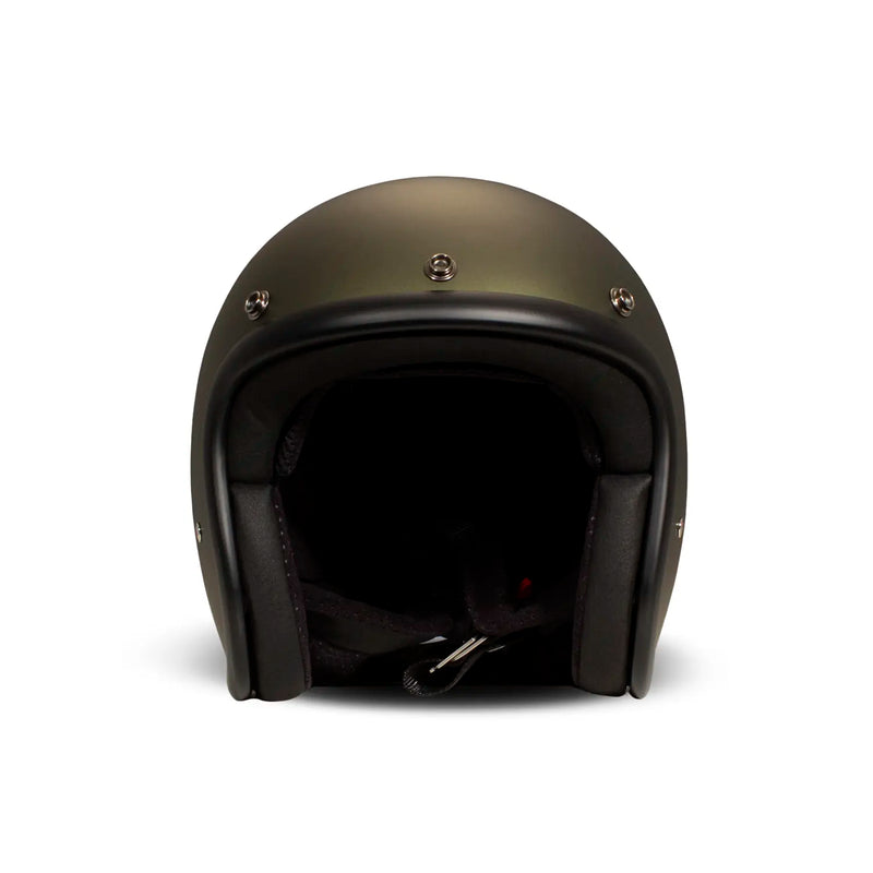 DMD Offener Retro-Metallic-Motorradhelm