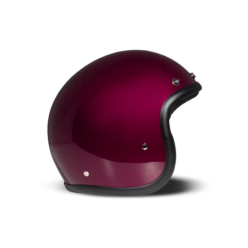 DMD Offener Retro-Metallic-Motorradhelm