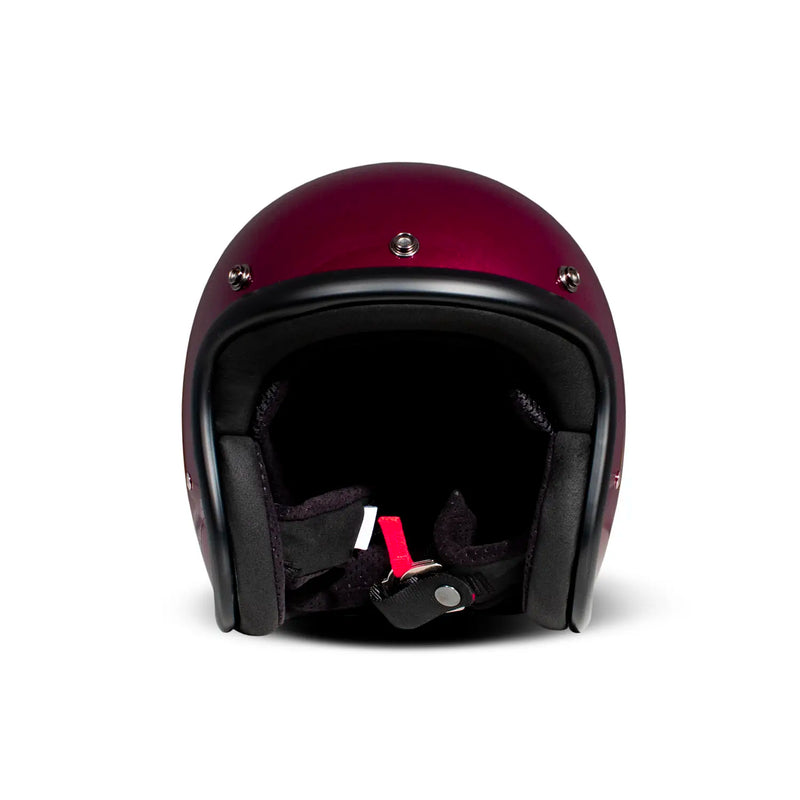 DMD Offener Retro-Metallic-Motorradhelm