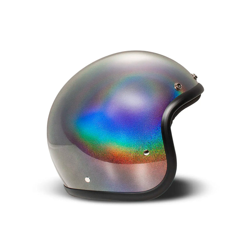 DMD Offener Retro-Metallic-Motorradhelm