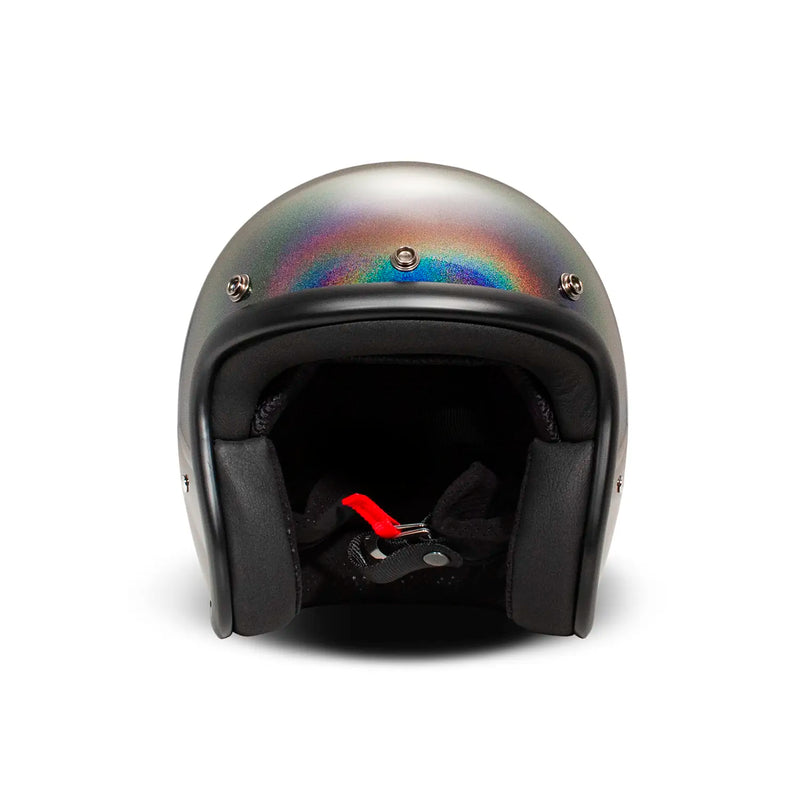 DMD Offener Retro-Metallic-Motorradhelm