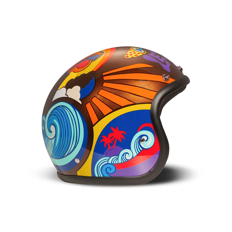 DMD Retro Custom Open Motorradhelm
